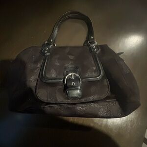 COACH Handbag BLACK vintage